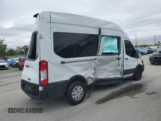 2019 Ford Transit Passenger XL with VIN 1FBAX2XG1KKA14113, listed as a Copart auction lot 41921515 with 66,012 mi miles and Non Repairable. Bid and sale history available at carsss.com. Image 3.