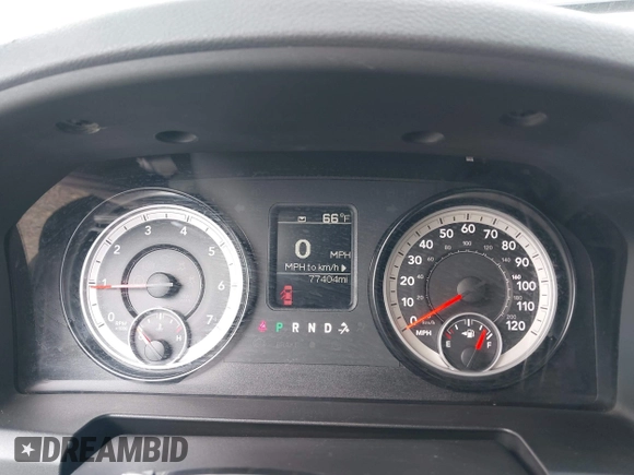 2015 Ram 1500 Express with VIN 1C6RR7FT8FS536433, listed as a IAAI auction lot 42238928 with 77,404 mi miles and . Bid and sale history available at DreamBid. Image 7.