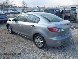 2013 Mazda 3 i SV with VIN JM1BL1TF4D1719757, listed as a IAAI auction lot 41845303 with 134,106 mi miles. Bid and sale history available at carsss.com. Image 3.