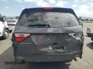 2013 Honda Odyssey EX-L with VIN 5FNRL5H60DB071498, listed as a Copart auction lot 53368995 with 135,318 mi miles and Salvage Title. Bid and sale history available at carsss.com. Image 6.