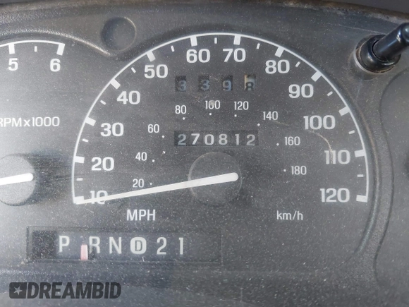 2002 Ford Ranger XL Fleet with VIN 1FTZR45E42PB55766, listed as a IAAI auction lot 41667553 with 270,812 mi miles. Bid and sale history available at carsss.com. Image 7.