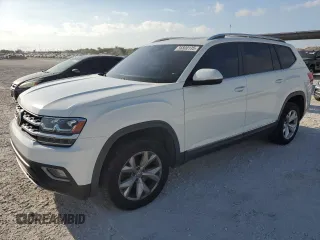 2018 Volkswagen Atlas SEL z VIN 1V2ER2CA7JC549995, wystawiony jako Copart lot #56800135 z przebiegiem 66 622 mil mil oraz Szkoda całkowita • Salvage title. Historia ofert i sprzedaży dostępna na DreamBid. Obrazek 1.