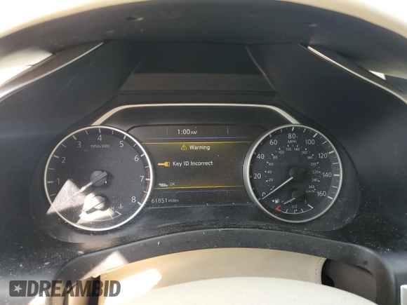 2017 Nissan Murano SL z VIN 5N1AZ2MH7HN181226, wystawiony jako Copart lot #59094235 z przebiegiem 61 851 mil mil oraz Szkoda całkowita • Salvage title. Historia ofert i sprzedaży dostępna na DreamBid. Obrazek 9.