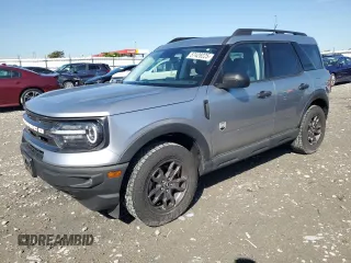 2021 Ford Bronco Sport Big Bend with VIN 3FMCR9B60MRA21747, listed as a Copart auction lot 57428225 with 93,773 mi miles and Salvage title. Bid and sale history available at DreamBid. Image 1.