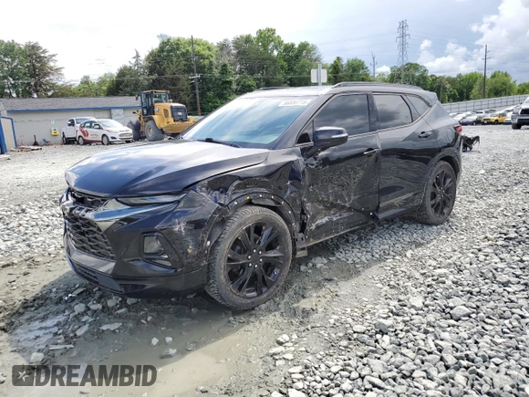 2020 Chevrolet Blazer RS с VIN 3GNKBERS8LS575827, выставлен на аукционе Copart как лот 56800715 с пробегом 77 424 миль миль и Списание • Salvage title. История ставок и продаж доступна на DreamBid. Изображение 1.