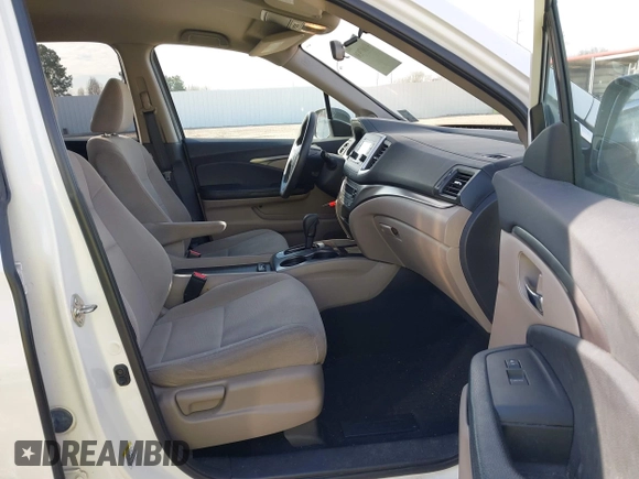 2016 Honda Pilot LX with VIN 5FNYF5H16GB033964, listed as a IAAI auction lot 41607930 with 168,137 mi miles and . Bid and sale history available at DreamBid. Image 5.