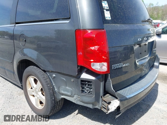 2011 Dodge Grand Caravan Crew with VIN 2D4RN5DG1BR790613, listed as a IAAI auction lot 42106380 with 188,528 mi miles and . Bid and sale history available at DreamBid. Image 13.
