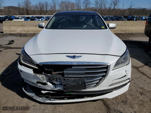2016 Hyundai Genesis 3.8L with VIN KMHGN4JEXGU142923, listed as a Copart auction lot 49267195 with 179,723 mi miles and Salvage Title. Bid and sale history available at carsss.com. Image 5.