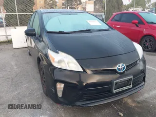 2014 Toyota Prius Four with VIN JTDKN3DU8E1761403, listed as a IAAI auction lot 41922523 with 120,680 mi miles. Bid and sale history available at carsss.com. Image 1.
