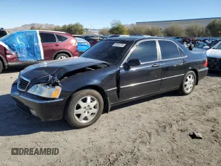 2002 Acura RL with VIN JH4KA96662C003670, listed as a Copart auction lot 45949785 with 196,208 mi miles and Salvage title. Bid and sale history available at DreamBid. Image 1.