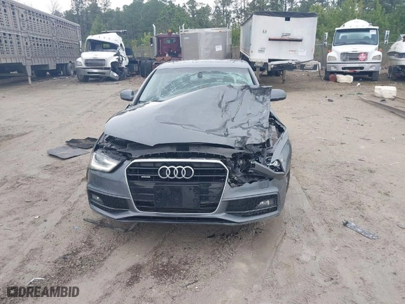 2014 Audi A4 Premium Plus with VIN WAUFFAFL5EA081043, listed as a IAAI auction lot 41576443 with 137,680 mi miles. Bid and sale history available at carsss.com. Image 6.