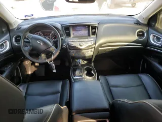 2019 Infiniti QX60 Luxe with VIN 5N1DL0MN9KC521956, listed as a Copart auction lot 47044395 with 63,093 mi miles and Salvage Title. Bid and sale history available at DreamBid. Image 8.