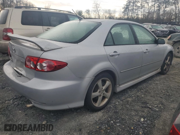 2004 Mazda 6 i with VIN 1YVFP80C045N09474, listed as a Copart auction lot 85890304 with 200,748 mi miles and Salvage Title. Bid and sale history available at DreamBid. Image 3.