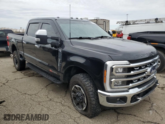 2023 Ford F-250 XL with VIN 1FT8W2BM9PED54254, listed as a Copart auction lot 51497105 with 50,898 mi miles and Salvage Title. Bid and sale history available at DreamBid. Image 4.