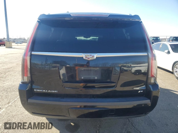 2015 Cadillac Escalade ESV Platinum z VIN 1GYS4UKJ7FR606162, wystawiony jako Copart lot #49666795 z przebiegiem 252 419 mil mil oraz Szkoda całkowita • Salvage title. Historia ofert i sprzedaży dostępna na DreamBid. Obrazek 6.