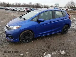 2018 Honda Fit Sport with VIN 3HGGK5G61JM710217, listed as a Copart auction lot 44733225 with 65,158 mi miles and Salvage Title. Bid and sale history available at DreamBid. Image 1.