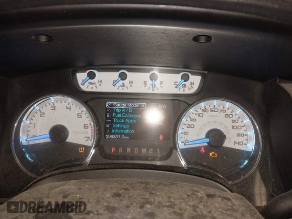 2013 Ford F-150 XL with VIN 1FTFW1ET2DFC90004, listed as a IAAI auction lot 42197040 with 298,331 mi miles and . Bid and sale history available at carsss.com. Image 7.