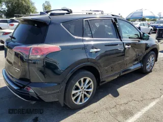 2017 Toyota RAV4 Limited with VIN 2T3DFREV5HW574805, listed as a Copart auction lot 57156025 with 23,150 mi miles and Salvage title. Bid and sale history available at DreamBid. Image 3.