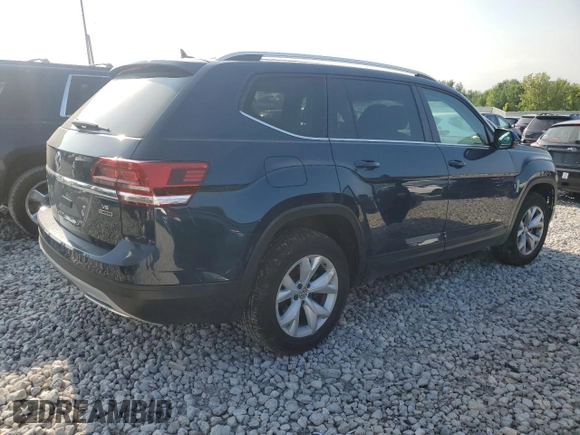 2018 Volkswagen Atlas SE with VIN 1V2LR2CA3JC588588, listed as a Copart auction lot 65305095 with 81,375 mi miles and Clean title. Bid and sale history available at DreamBid. Image 3.