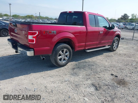 2018 Ford F-150 XL z VIN 1FTFX1E53JFA58683, wystawiony jako IAAI lot #42178662 z przebiegiem 93 190 mil mil oraz . Historia ofert i sprzedaży dostępna na DreamBid. Obrazek 4.