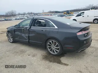 2019 Lincoln MKZ Reserve I with VIN 3LN6L5D98KR631505, listed as a Copart auction lot 51436065 with 39,980 mi miles and Salvage Title. Bid and sale history available at carsss.com. Image 2.