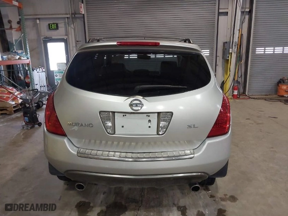 2007 Nissan Murano S with VIN JN8AZ08T97W519892, listed as a IAAI auction lot 41266012 with NaN miles. Bid and sale history available at carsss.com. Image 16.