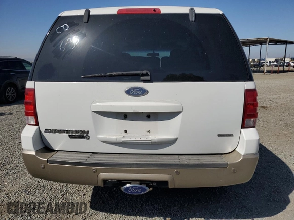 2004 Ford Expedition Eddie Bauer with VIN 1FMFU18L84LA80053, listed as a Copart auction lot 58858345 with 103,596 mi miles and Salvage title. Bid and sale history available at DreamBid. Image 6.