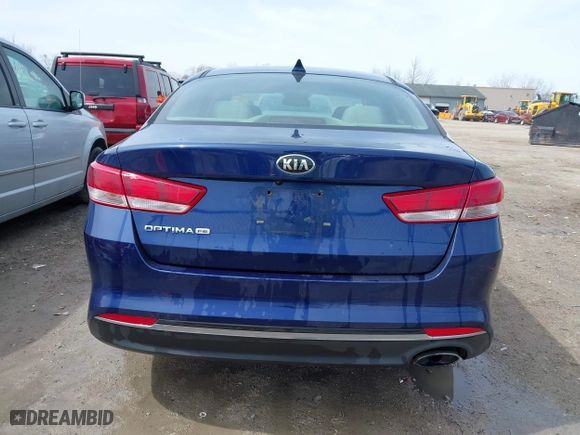 2017 Kia Optima LX with VIN 5XXGT4L39HG152100, listed as a IAAI auction lot 41953707 with 89,273 mi miles. Bid and sale history available at carsss.com. Image 16.