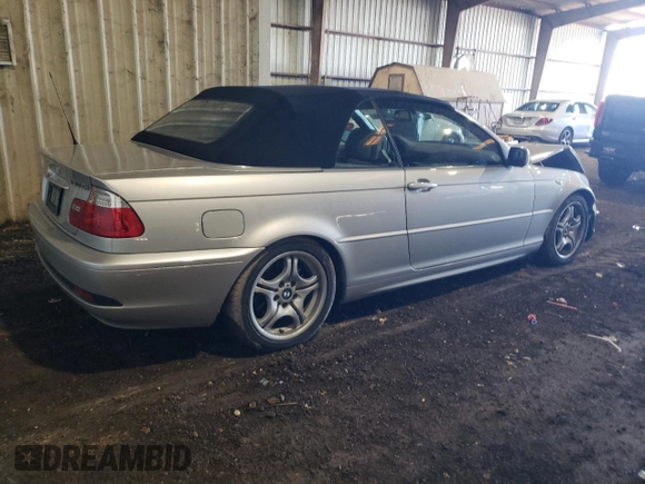 2006 BMW 3 Series 330Ci with VIN WBABW53406PZ40136, listed as a Copart auction lot 88594555 with 84,140 mi miles and Salvage Title. Bid and sale history available at carsss.com. Image 3.