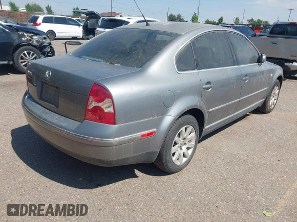 2003 Volkswagen Passat GLS z VIN WVWPD63B93P282332, wystawiony jako IAAI lot #42710298 z przebiegiem 206 409 mil mil oraz . Historia ofert i sprzedaży dostępna na DreamBid. Obrazek 4.