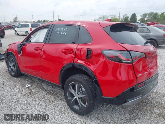 2024 Honda HR-V EX-L with VIN 3CZRZ2H74RM728130, listed as a IAAI auction lot 40420328 with 13,656 mi miles and . Bid and sale history available at DreamBid. Image 3.
