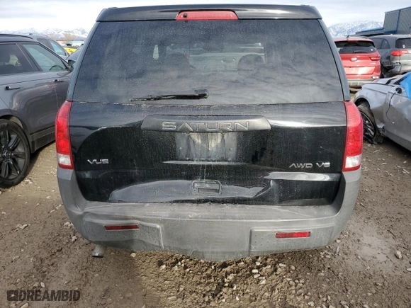 2004 Saturn VUE V6 with VIN 5GZCZ63454S859145, listed as a Copart auction lot 46060435 with 188,110 mi miles and Salvage Title. Bid and sale history available at carsss.com. Image 6.