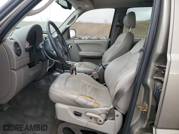 2004 Jeep Liberty Limited with VIN 1J8GL58K44W197114, listed as a Copart auction lot 48742605 with 178,196 mi miles and Salvage Title. Bid and sale history available at carsss.com. Image 7.