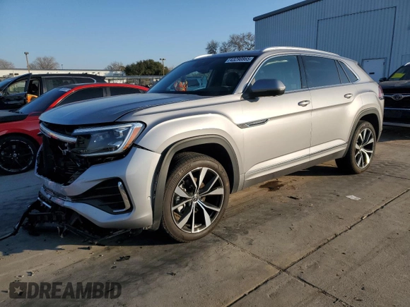 2024 Volkswagen Atlas SEL Premium R-Line с VIN 1V2FE2CA5RC214374, выставлен на аукционе Copart как лот 43290865 с пробегом 20 393 миль миль и Списание • Salvage title. История ставок и продаж доступна на DreamBid. Изображение 1.