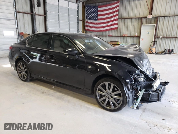 2014 Lexus GS 350 with VIN JTHCE1BL6E5024436, listed as a Copart auction lot 66339854 with 63,216 mi miles and Salvage Title. Bid and sale history available at carsss.com. Image 4.