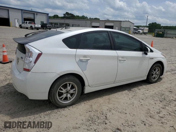 2010 Toyota Prius II with VIN JTDKN3DU7A0039193, listed as a Copart auction lot 55326385 with Not Provided miles and Clean Title. Bid and sale history available at carsss.com. Image 3.