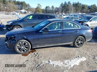 2017 Mercedes-Benz C 300 with VIN WDDWF4KB5HR216065, listed as a IAAI auction lot 41468438 with 65,600 mi miles and . Bid and sale history available at DreamBid. Image 14.