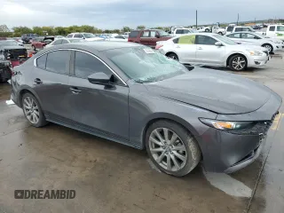 2019 Mazda 3 Preferred with VIN 3MZBPADL2KM112374, listed as a Copart auction lot 81246564 with 54,457 mi miles and Salvage Title. Bid and sale history available at DreamBid. Image 4.