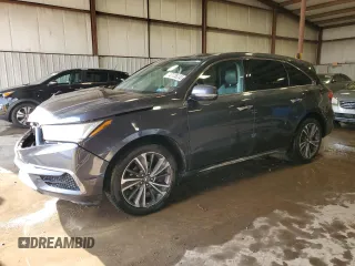 2020 Acura MDX w/Technology Pkg with VIN 5J8YD4H55LL007268, listed as a Copart auction lot 47726245 with 49,702 mi miles and Salvage Title. Bid and sale history available at carsss.com. Image 1.