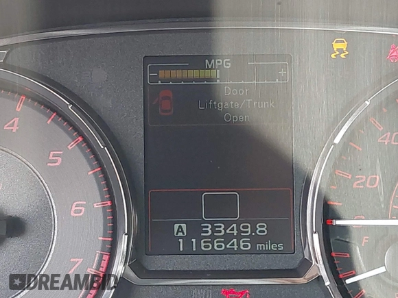 2015 Subaru WRX with VIN JF1VA1A68F9834149, listed as a IAAI auction lot 41769343 with 116,646 mi miles. Bid and sale history available at carsss.com. Image 15.