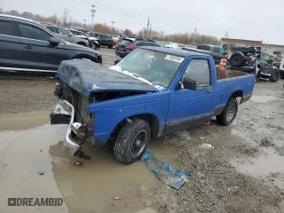 1992 Chevrolet S-10 with VIN 1GCCS14Z5N8127597, listed as a Copart auction lot 77638764 with NaN miles and Salvage Title. Bid and sale history available at carsss.com. Image 1.