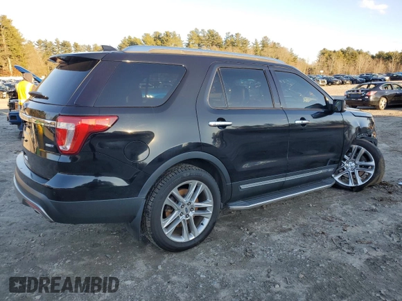 2016 Ford Explorer Limited with VIN 1FM5K8FH5GGC79681, listed as a Copart auction lot 84957634 with 126,497 mi miles and Salvage Title. Bid and sale history available at DreamBid. Image 3.