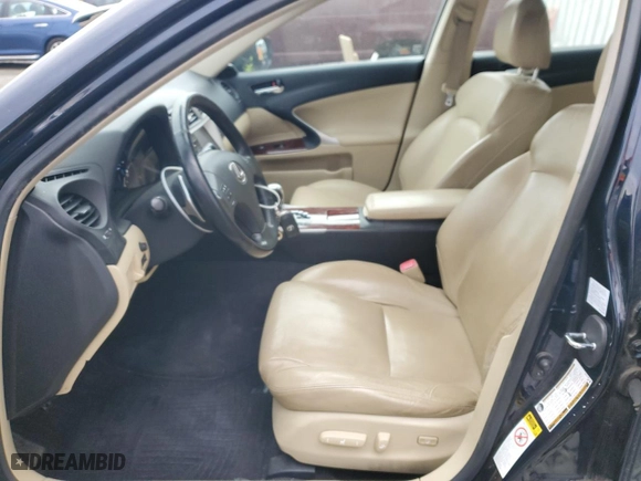 2008 Lexus IS 250 with VIN JTHCK262185026356, listed as a Copart auction lot 46543265 with 94,874 mi miles and Salvage Title. Bid and sale history available at carsss.com. Image 7.