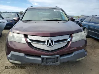 2009 Acura MDX Tech Pkg with VIN 2HNYD28629H533594, listed as a Copart auction lot 47482895 with 199,366 mi miles and Salvage Title. Bid and sale history available at carsss.com. Image 5.