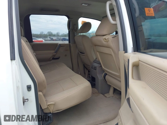 2011 Nissan Titan SL with VIN 1N6AA0EC7BN313599, listed as a IAAI auction lot 41888934 with 182,894 mi miles. Bid and sale history available at carsss.com. Image 8.