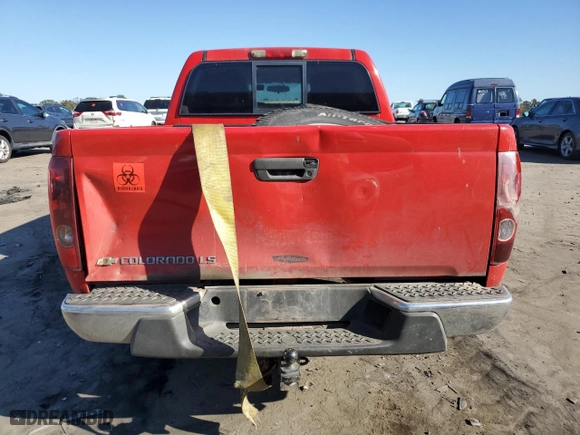 2005 Chevrolet Colorado 1SC LS Z85 with VIN 1GCDT136358248279, listed as a Copart auction lot 73784094 with 123,220 mi miles and Salvage Title. Bid and sale history available at carsss.com. Image 6.