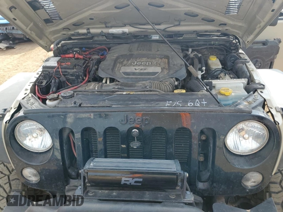 2018 Jeep Wrangler Willys Wheeler W z VIN 1C4AJWAG1JL832396, wystawiony jako Copart lot #54163995 z przebiegiem 55 984 mil mil oraz Szkoda całkowita • Salvage title. Historia ofert i sprzedaży dostępna na DreamBid. Obrazek 11.