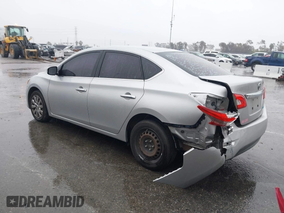 2014 Nissan Sentra S with VIN 3N1AB7AP0EY242497, listed as a IAAI auction lot 41573653 with 89,500 mi miles and . Bid and sale history available at DreamBid. Image 3.