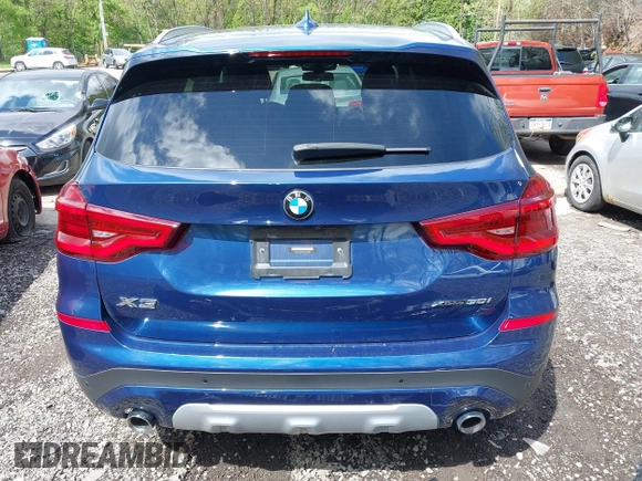 2020 BMW X3 xDrive30i z VIN 5UXTY5C0XL9D50400, wystawiony jako IAAI lot #42197545 z przebiegiem 46 467 mil mil oraz . Historia ofert i sprzedaży dostępna na DreamBid. Obrazek 16.