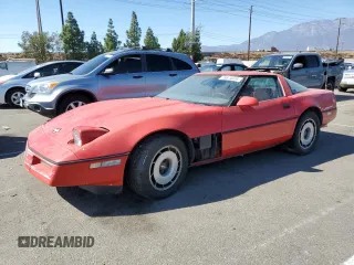 1985 Chevrolet Corvette with VIN 1G1YY0786F5112975, listed as a Copart auction lot 75574414 with 115,522 mi miles and Clean Title. Bid and sale history available at carsss.com. Image 1.